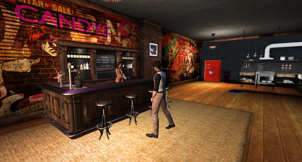 Candy's Sex Bar and Hotel in Second Life