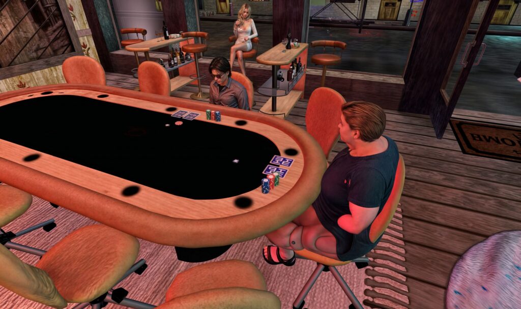 Texas Holdem Poker Tournament in Second Life